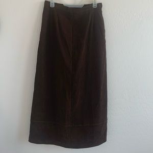 Harvé Bernard Brown Skirt Size 12P